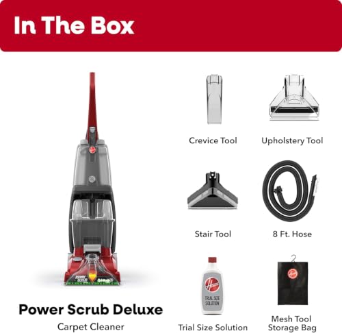 Hoover PowerScrub Deluxe Carpet & Upholstery Cleaner Machine, FH50150NC