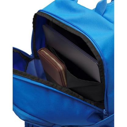 Under Armour Hustle Sport 6.0 Backpack, (402) Blue Atlantis/Black/Metallic Silver, One Size Fits Most, Hustle Sport 6.0 Backpack