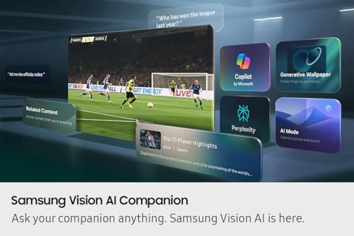 Samsung 85 inch Mini LED TV, M70H, Mini LED HDR with Pure Colour Spectrum, 4k Upscaling, Smart TV, Gaming Hub, Dolby 2.0, Television (UN85M70HAFXZC, 2026)