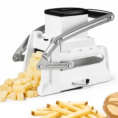 Starfrit Pro Fry Cutter & Cuber, 3-in-1 Potato & Vegetable Cutter
