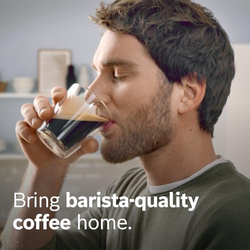 Bosch 300 Series Fully Auto Espresso Machine with Grinder and Steam Wand | Double Cup, Large Bean Capacity - Easy Clean, Maintenance - Barista Quality Super Coffee Maker for One-Touch Drinks