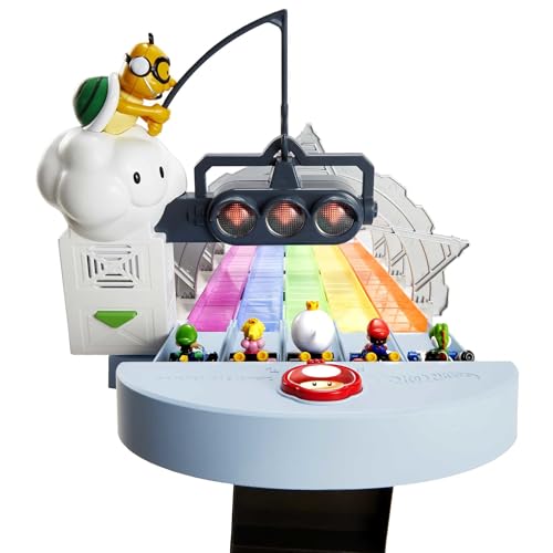 Hot Wheels Mario Kart Rainbow Road Raceway