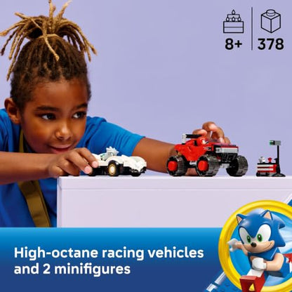 LEGO Sonic the Hedgehog Silver’s Car vs. Knuckles’ Monster Truck 77118
