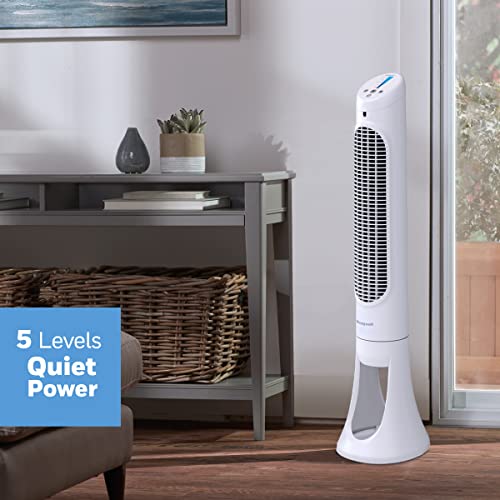 Honeywell QuietSet Whole Room Tower Fan, White, HYF260WC