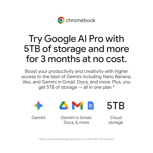 Gateway (by Acer) Chromebook Laptop | 14" FHD 1920x1080 | TN Chromebook | Intel Celeron N4500 | 4GB LPDDR4X RAM | 64GB eMMC | Chrome OS | CBO314-1H-C3AX