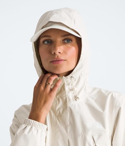 THE NORTH FACE Women's Antora Jacket, Wht Dune, L