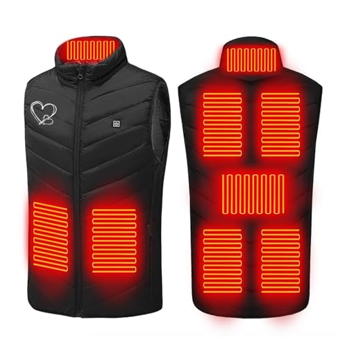 Generic Heated Vest Women Men Rechargeable USB Heating Jacket Winter Coats