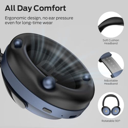 Monster Harmonic N20 Active Noise Cancelling Headphones, Wireless Bluetooth