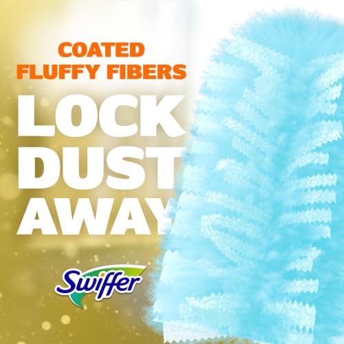 Swiffer Dusters Refill for Cleaning, Feather & Microfiber Duster Alternative, Unscented, 10 Count