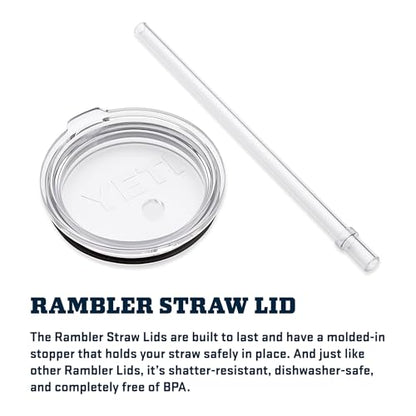 YETI Rambler 42 oz Straw Mug, Vacuum Insulated, Stainless Steel, Seafoam