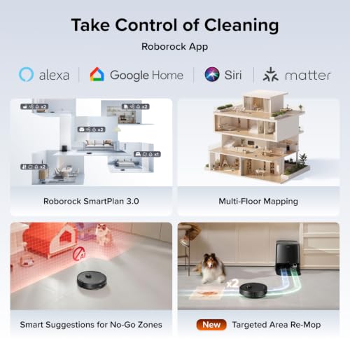 roborock 2026 New Qrevo 2 Pro Robot Vacuum and Mop, 20,000Pa Suction
