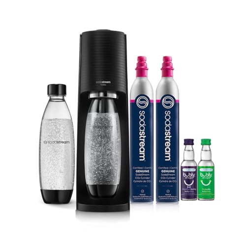SodaStream Terra Sparkling Water Maker Bundle (Black)
