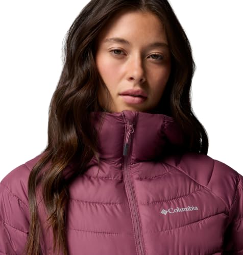 Columbia Women's Powder Lite II Hooded Jacket, Antique Mauve, XX-Large