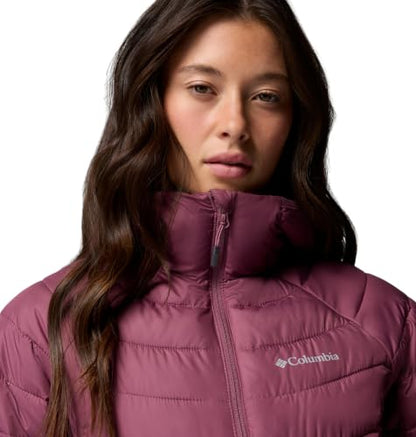 Columbia Women's Powder Lite II Hooded Jacket, Antique Mauve, XX-Large