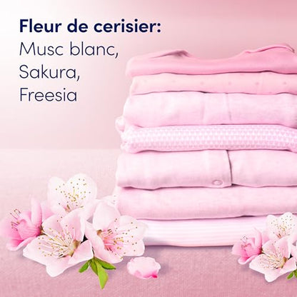 Downy Gentle Soft + Fresh Fabric Softener Liquid, Cherry Blossom Scent, 83 loads, 1.66L