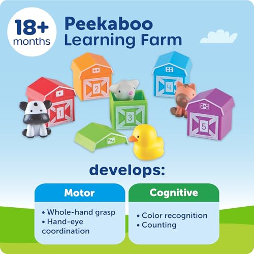 Learning Resources Peekaboo Learning Farm