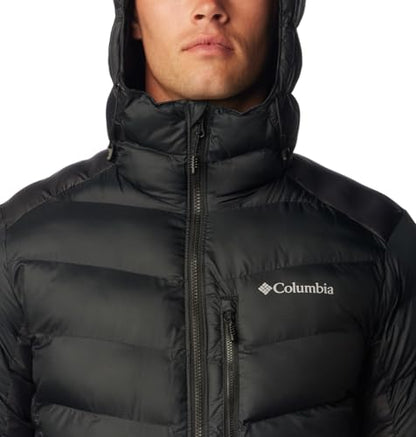 Columbia Mens Labyrinth Loop II Hooded Jacket, Black, Large