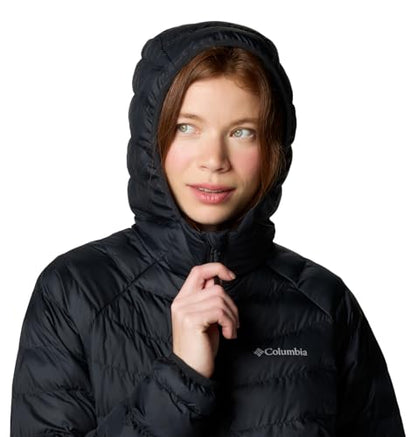 Columbia Womens Powder Lite II Hooded Jacket, Black, Small