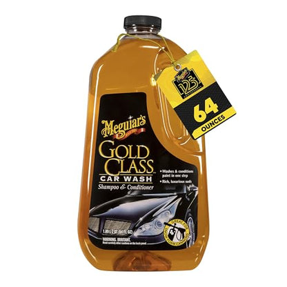 Meguiar's G7164 Gold Class Car Wash Shampoo & Conditioner - 64 oz.