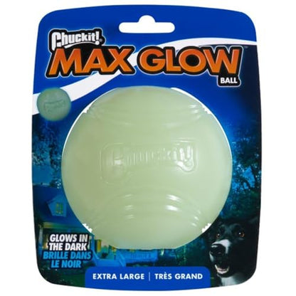 Chuckit! MAX Glow Ball X-Large - Extra-Large, 1-Pack, Multi