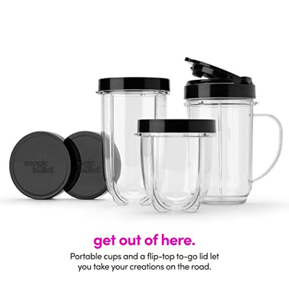 Magic Bullet Blender, Mixer & Mini-Food Processor In-One (17-Piece Set)
