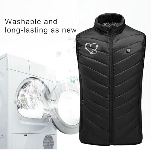 Generic Heated Vest Women Men Rechargeable USB Heating Jacket Winter Coats