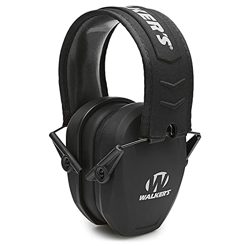 Walker's Game Ear RAZOR SLIM PASSIVE MUFF - BLACK