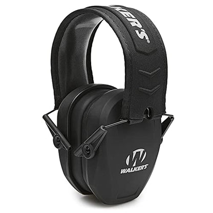 Walker's Game Ear RAZOR SLIM PASSIVE MUFF - BLACK