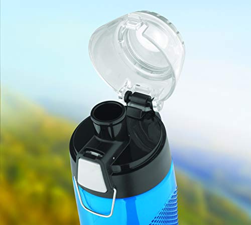 THERMOS Tritan Hydration Bottle with Meter, 24oz, Teal