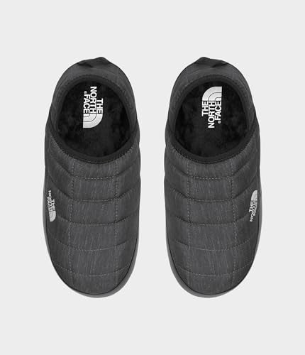 THE NORTH FACE Thermoball Trac Mule V Shoe, Phantom Gy HTH PRT/TNF Blk, 8