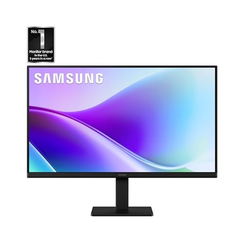 Samsung 24-inch FHD Flat Screen IPS Panel 5ms Monitor with 120 Hz Refresh Rate, Game Picture Mode & Super Slim Design (LS24F320GANXZA) - [Canada Version]