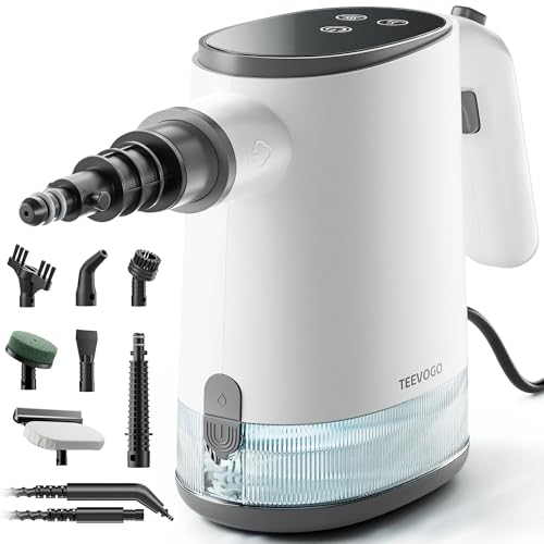 Handheld Steam Cleaner for Home, 3s Instant Heat Pressurized Steamer
