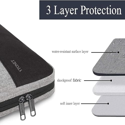 Ytonet Laptop Sleeve with Handle, 15.6 16 Inch Laptop Case for Men&Women