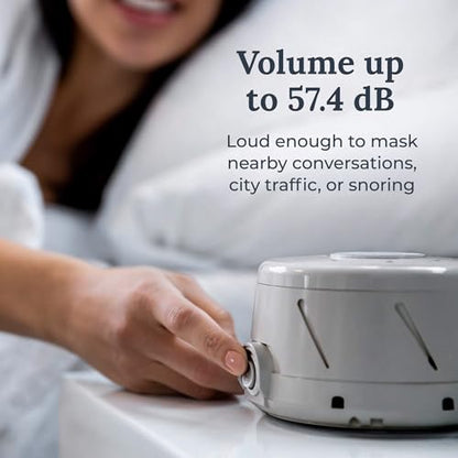 Yogasleep Dohm Classic (Gray) The Original White Noise Machine, Soothing Natural Sound from a Real Fan, Noise Cancelling for Office Privacy, Travel & Meditation, Sleep Therapy For Adults & Baby