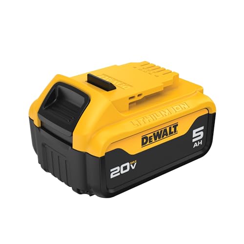 DEWALT 20V MAX XR Battery, Lithium Ion, 5.0Ah (DCB205)