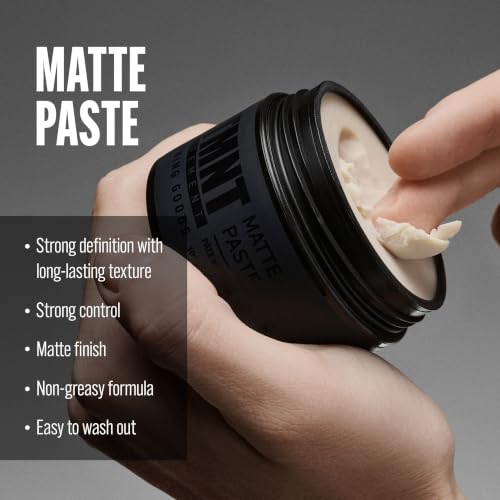 STMNT Grooming Goods Matte Paste, Strong Control, 100mL