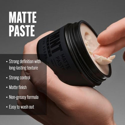 STMNT Grooming Goods Matte Paste, Strong Control, 100mL