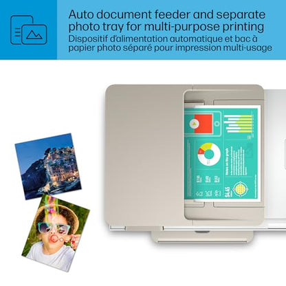 HP Envy Inspire 7958e Wireless Color Inkjet Printer, Print, scan, Copy, Easy Setup, Mobile Printing, Best for Home, Instant Ink with HP+, 3 Months Instant Ink Included