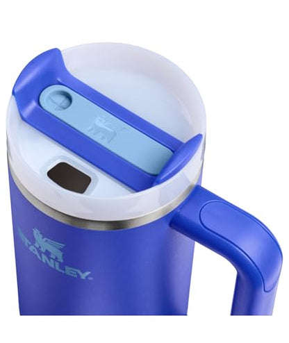 STANLEY Quencher H2.0 Tumbler with Handle and Straw 30 oz | Flowstate 3-Position Lid | Cup Holder Compatible for Travel | Insulated Stainless Steel Cup | BPA-Free | Cobalt