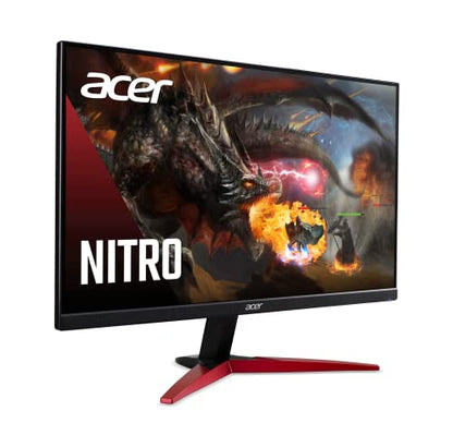 Acer KG241Y Sbiip 23.8" Full HD (1920 x 1080) Widescreen VA Gaming Monitor |AMD FreeSync Premium | 1ms (VRB) | 165Hz Refresh | VESA Compliant | HDMI Cable Incl.