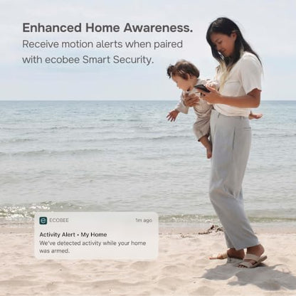 ecobee SmartSensor 2-Pack - Room Temperature & Occupancy Detection Sensor