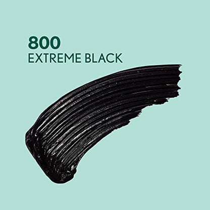 COVERGIRL - Lash Blast Cleantopia Mascara, Clean Volumizing Mascara, plant-powered clean vegan Formula, Conditions Lashes - Extreme Black - 800