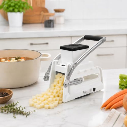 Starfrit Pro Fry Cutter & Cuber, 3-in-1 Potato & Vegetable Cutter