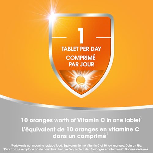 REDOXON Vitamin C-Orange Effervescent Tablets, 15-Count