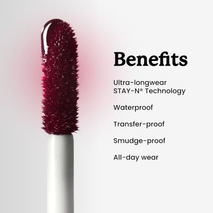 Sacheu Lip Liner STAY-N Peel Off Lip Stain, Longwear, SINamon