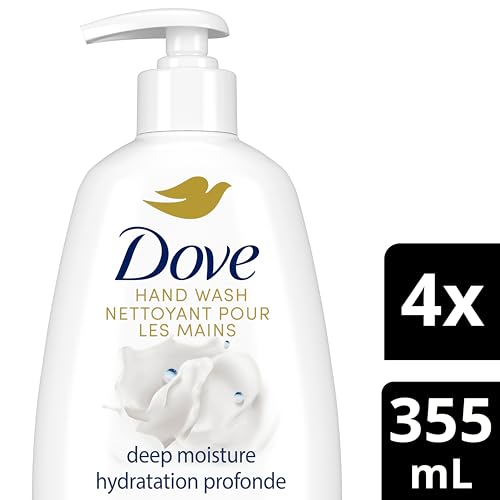 Dove Advanced Care Deep Moisture Nourishing Hand Wash, 355 ml (Pack Of 4)