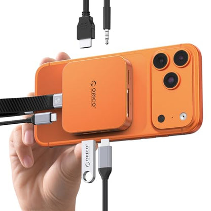ORICO Magnetic M.2 2230 NVMe Enclosure 10Gbps Docking Station, Orange