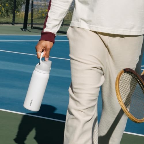 Owala FreeSip Insulated Stainless Steel Water Bottle with Straw, BPA-Free Sports Water Bottle, Great for Travel, 32 Oz, Sugar High
