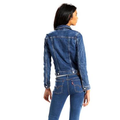 Levi's Women's Original Trucker Jacket, Sweet Jane (Waterless), Medium