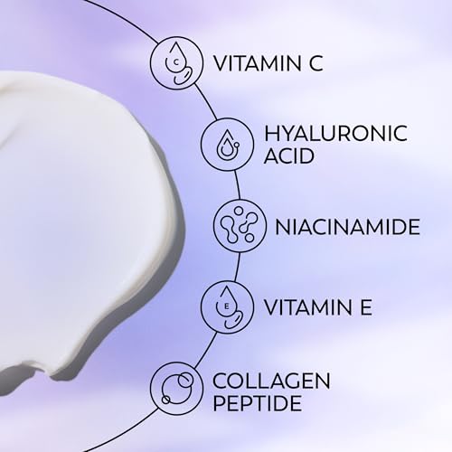 Olay Super Cream with Sunscreen SPF 30, Ultra Lightweight Face Moisturizer with Vitamin C, Hyaluronic Acid, Niacinamide, Vitamin E, and Collagen Peptide, 15 mL